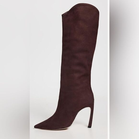 Women's Stiletto Heel Boots Schultz Maryana Suede Sculpt Size 10.5 B NEW - Picture 5 of 5